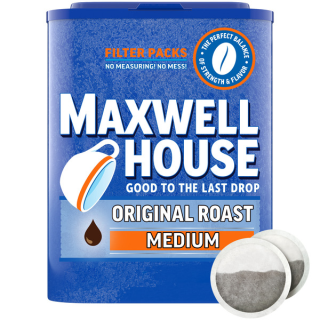 Maxwell House The Original Roast Ground Coffee Filter Packets