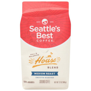 Seattle's Best Coffee Coffee 100% Arabica Ground Medium Roast House Blend
