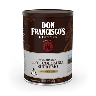 Don Francisco's Coffee 100% Colombia Supremo Medium Roast Ground Coffee