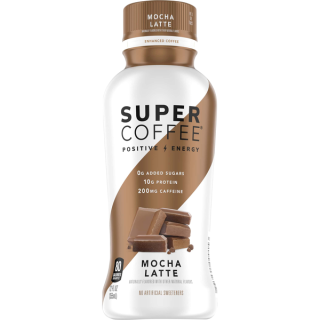 Super Coffee Coffee Enhanced Mocha Latte Positive Energy
