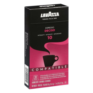 Lavazza Coffee Ground Intensity 10 Espresso Deciso Capsules