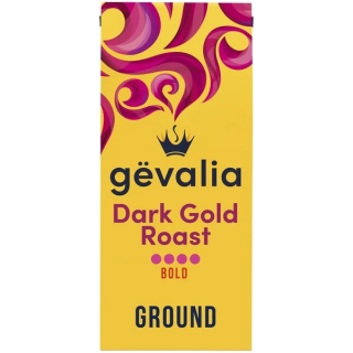 Gevalia Dark Gold Roast Bold Dark Roast Ground Coffee