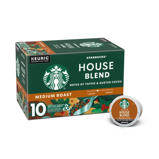 Starbucks House Blend Medium Roast K-Cup Coffee