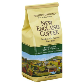 New England Coffee Coffee Freshly Ground French Vanilla Decaffeinated