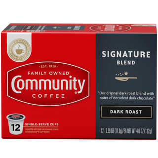 Community Coffee Signature Blend Dark Roast Coffee Single Serve Cups