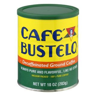 Cafe Bustelo Coffee Ground Decaffeinated