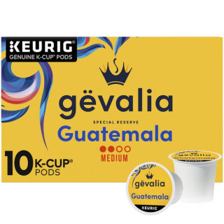 Gevalia Special Reserve Guatemala Single Origin Medium Roast K-Cup Coffee Pods