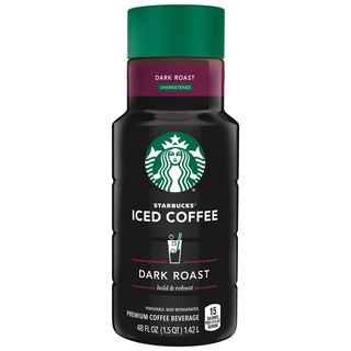 Starbucks Iced Coffee Premium Coffee Beverage Dark Roast