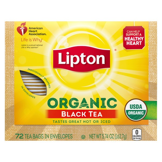 Lipton Tea Bags Organic Black Tea