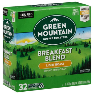 Green Mountain Coffee Light Roast Breakfast Blend K-Cup Pods