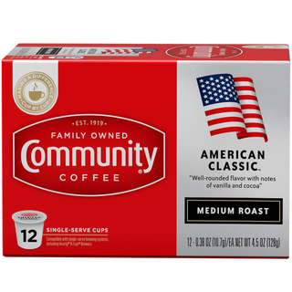 Community Coffee American Classic Coffee Pods for Keurig K-cups