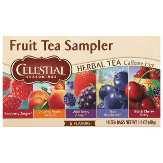 Celestial Seasonings Fruit Tea Sampler Herbal Tea Bags