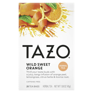 Tazo Tea Herbal Tea Wild Sweet Orange Caffeine-Free Tea Bags