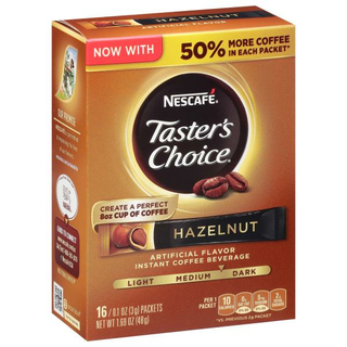 NESCAFE Taster's Choice Hazelnut Instant Coffee