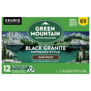 Green Mountain Coffee Dark Roast Espresso Style K-Cup Pods