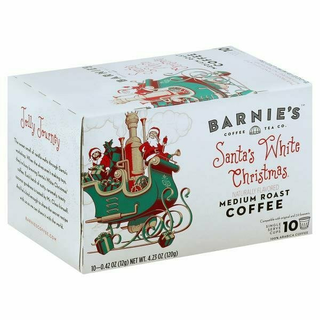 Barnie's Coffee & Tea Co. Santa's White Christmas Medium Roast Single Serve Coffee Cups