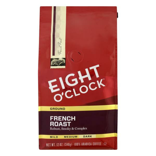 Eight O'Clock Coffee French Roast Dark Ground Coffee