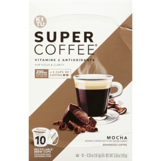 Super Coffee Coffee Enhanced Mocha Brew Cups