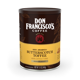 Don Francisco's Coffee Butterscotch Toffee Flavored Ground Coffee