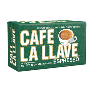 Caf La Llave Espresso Dark Roast 100% Pure Coffee