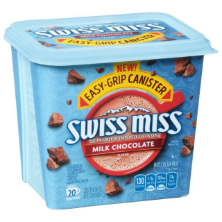Swiss Miss Cocoa Milk Chocolate Canister