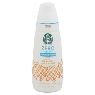 Starbucks Zero Caramel Flavored Liquid Coffee Creamer Caramel Flavored Creamer