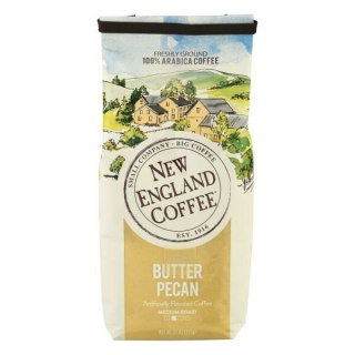 New England Coffee Ground Medium Roast Butter Pecan
