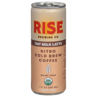 Rise Brewing Co. Coffee Dairy Free Nitro Cold Brew Oat Milk Latte