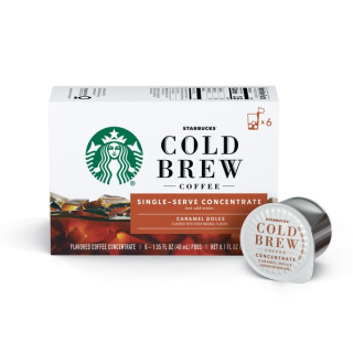 Starbucks Cold Brew Coffee Caramel Dolce Flavored