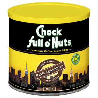 Chock full o'Nuts 100% Colombian Ground Coffee