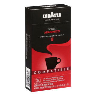 Lavazza Coffee Ground Intensity 8 Espresso Armonico Capsules