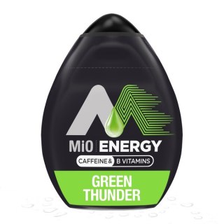 Green Thunder Naturally Flavored Liquid Water Enhancer with Caffeine & B Vitamins