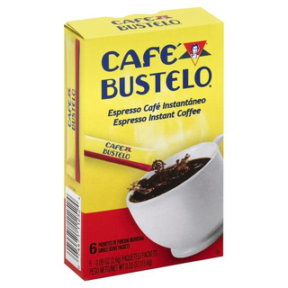 Cafe Bustelo Coffee Instant Espresso Single Serve Packets